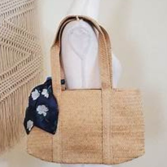 DRAPER JAMES EVERYDAY Straw tote bag - Picture 6 of 11
